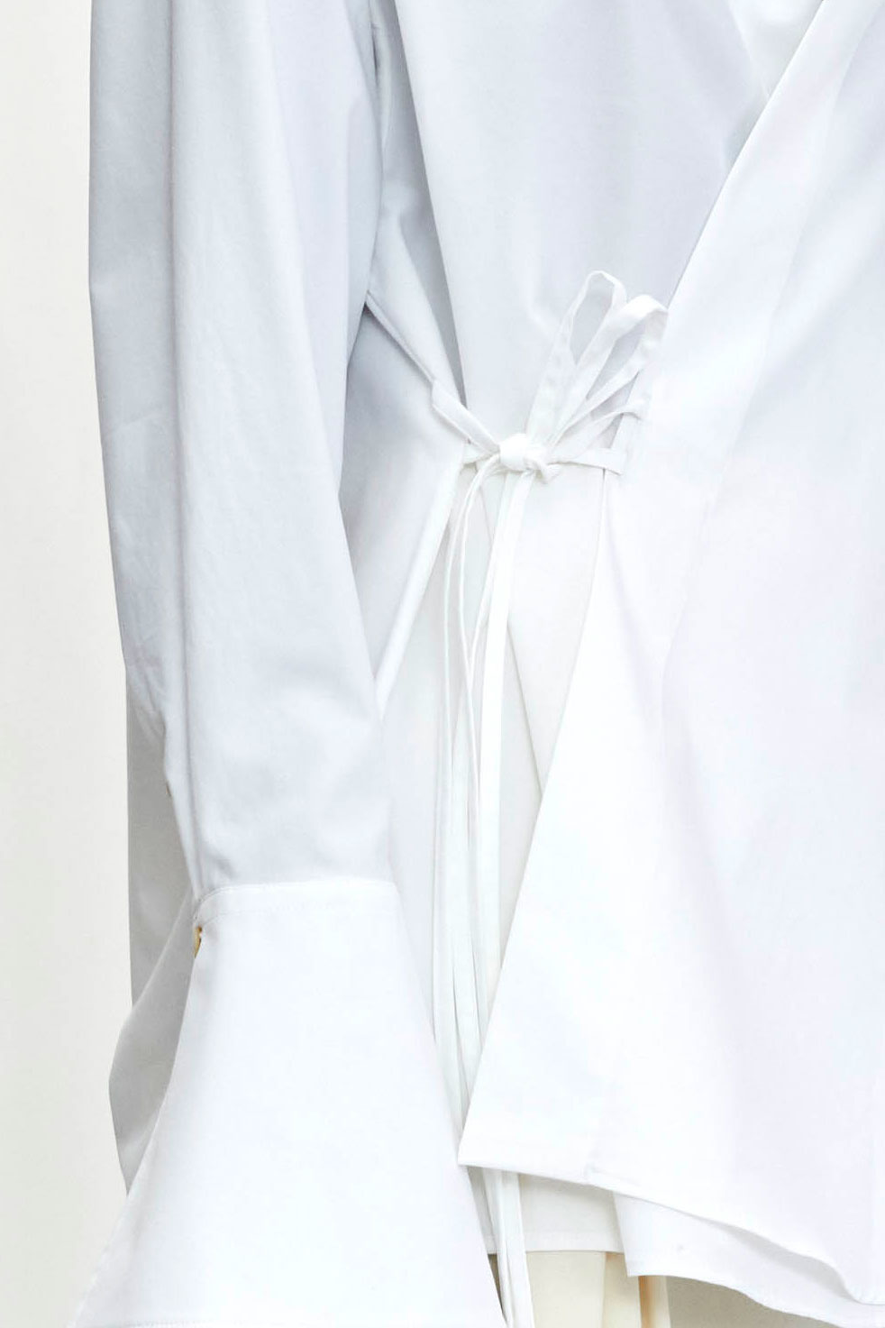 Love Revisited Shirt in White Cotton Twill – palmer//harding