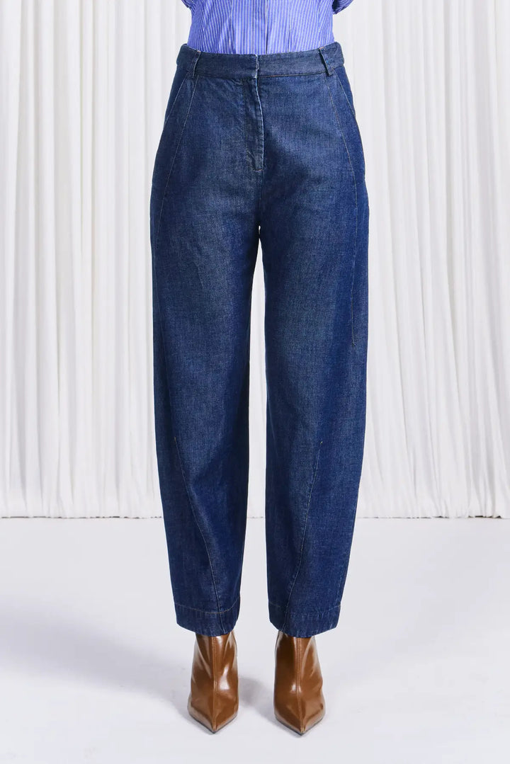 The Waves Jeans in Indigo Washed Lyocell – palmer//harding